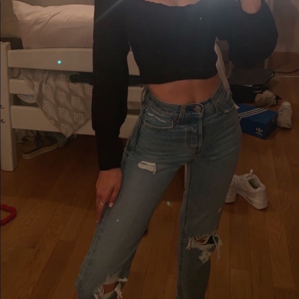 Levi Wedgie fit jeans